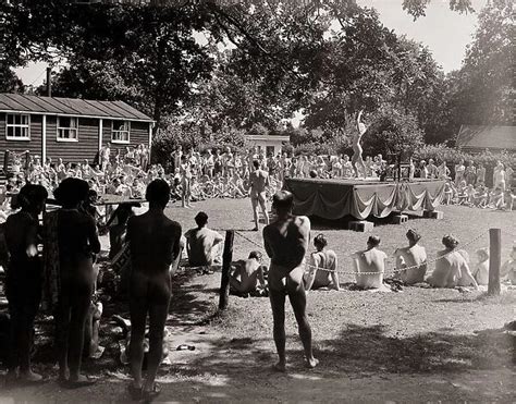 real mother and daughter nude|Family beauty contest at a nudist camp , 1965